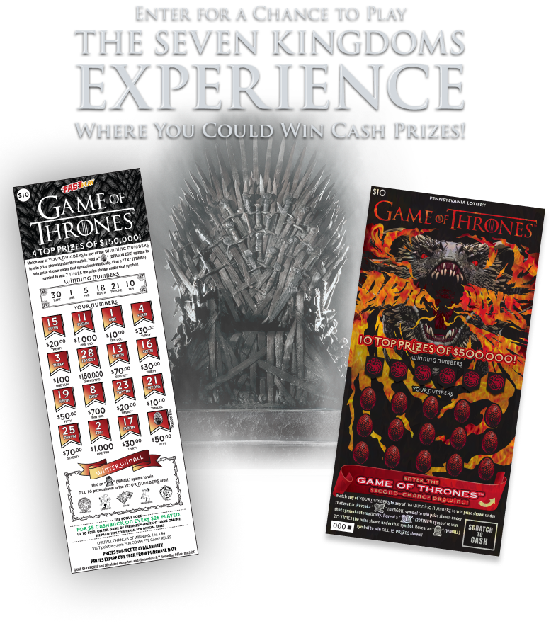 Enter For A Chance To Play THE SEVEN KINGDOMS EXPERIENCE Where You Could Win Cash Prizes!